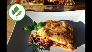 Lasagne Bolognese al forno selber machen Rezept [upl. by James]