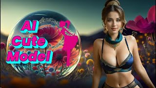 4K AI Girl Lookbook  Urvashi in the City of LightAI CUTE MODEL  Hot Photo [upl. by Kora]