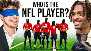 Trying To Guess The HIDDEN NFL Player Along With Jalen Ramsey Reaction [upl. by Tebor]