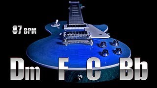 Clean Guitar Soft Rock Backing Track D minor [upl. by Maya426]