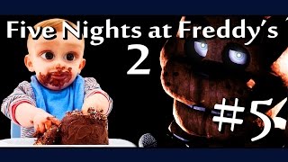 Five Nights at Freddys 2  EAT THE CAKE  Night 5 Indie Horror Game w facecam [upl. by Darrick560]