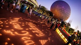 Epcot Walt Disney World New Years Eve Vlog 201617 [upl. by Marianna]