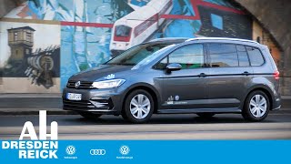 Der VW Touran  Die Highlights des IQDRIVE Sondermodells beim Autohaus Dresden Reick [upl. by Adnuahsal]