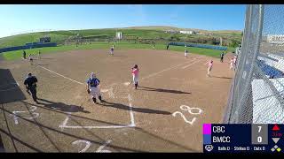 BMCC softball vs Columbia Basin [upl. by Killion524]