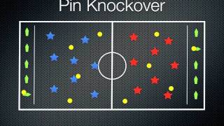 PE Games  Pin Knockover [upl. by Rowland]