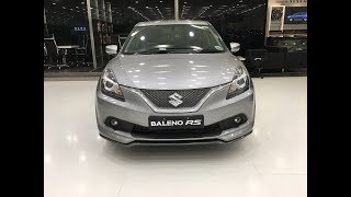 Maruti Suzuki Baleno RS Premium Silver Walkaround 4K EXCLUSIVE [upl. by Longan362]