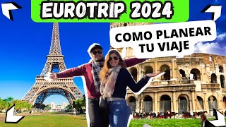 ✈️ VIAJA A EUROPA en 2024  BARATO y Paso a Paso [upl. by Namrak]