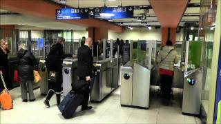 How to go by metro Gare du Nord  Gare de Lyon in Paris [upl. by Aeiram]