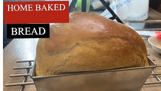 HOME BAKED BREAD  DELICIOUS WHITE OVEN BAKED BREAD  EASY TO FOLLOW RECIPE  EFE FOOD KITCHEN [upl. by Ahsats]