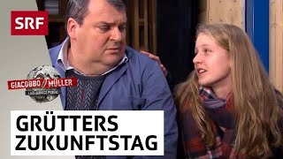 Die Grütters am Zukunftstag official  Giacobbo  Müller  Comedy  SRF [upl. by Nodle]