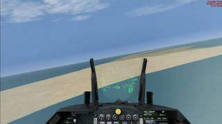 RNLAF f16 training at vliehors fsx [upl. by Mossolb]