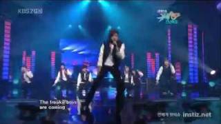 Eun Jiwon amp U Kiss  Sechskies Pom Saeng Pom Sa MuBank 01012010 [upl. by Fennell748]