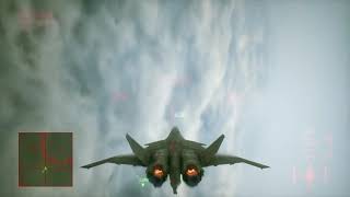 104300 Score on Anchorhead Raid  CFA44 on Ace Combat 7 SP Mission 2 [upl. by Davena]