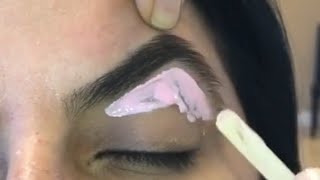 How To Do Proper EYEBROW WAXING 🤨 [upl. by Mahoney]