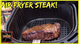 AIR FRYER STEAK HOW TO  Air Fryer Recipes [upl. by Aehc]