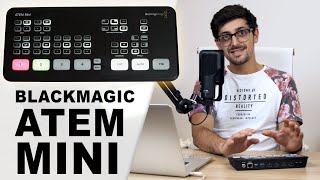 Blackmagic ATEM MINI How to setup and LIVE STREAM in HD [upl. by Yeleak]