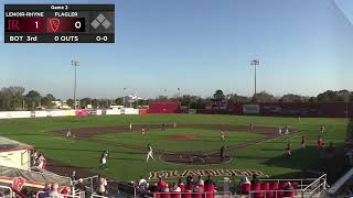 Flagler Baseball vs Lenoir Rhyne Game 1 Part 2 232024 [upl. by Oiluarb]