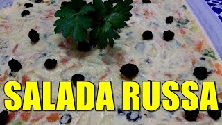 SALADA RUSSA SALADA DE MAIONESE POR MARA CAPRIO [upl. by Sillaw]