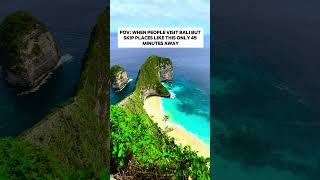 Beyond Bali Discover Kelingking Beachs Hidden Paradise [upl. by Noramac]