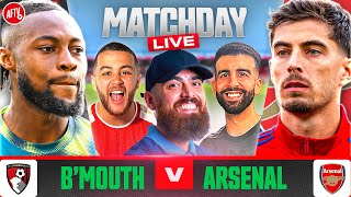 Match Day Live  Bournemouth 20 Arsenal  Ft Turkish Sheroy amp Frank [upl. by Gairc]