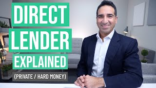 What is a Direct Lender privatehard money [upl. by Assilen]