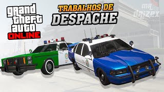 GTA Online  Trabalhos de Despache Todas as Missões [upl. by Oidacra571]