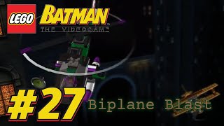 LEGO Batman The Videogame 27  Villains  A Jokers Return  Biplane Blast [upl. by Jerry]