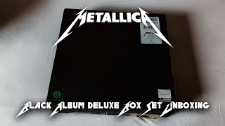 Metallica  Black Album Deluxe Box Set Unboxing [upl. by Purse624]