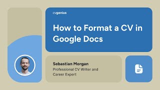 Formatting your CV in Google Docs 4 Simple Tricks [upl. by Notlim916]