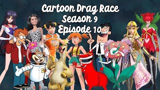 Rupauls Cartoon Drag Race Season 9  Ep 10 [upl. by Tewfik]