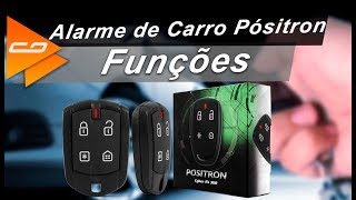 Alarme de Carro Pósitron Cyber Exact EX360 conheça todas as funções – Connect Parts [upl. by Ahsiruam]