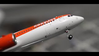 MODEL REVIEW  EasyJet A321neo  JC Wings 1200 [upl. by Motch590]