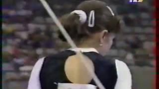 Oksana CHUSOVITINA CIS UB  1992 Olympics Barcelona Team Optionals [upl. by Katleen]