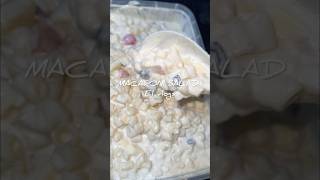 MACARONI SALAD 😋 macaronisalad macaroni elvlogs shortvideo [upl. by Loy]