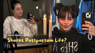 Vanessa Hudgens Shares Postpartum Life Update Fans React to Her New Look and Rare Photos celebrity [upl. by Stinky]