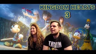 KINGDOM HEARTS III – Opening Movie Trailer REACTION [upl. by Claudelle]