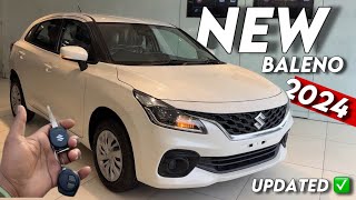 NEW MARUTI SUZUKI BALENO DELTA SECOND BASE MODEL DETAILED REVIEW 2024  2024 NEW BALENO DELTA [upl. by Annoiek592]