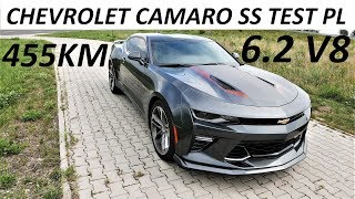 Chevrolet CAMARO SS 62 V8  455KM  TEST PL [upl. by Sidnal447]