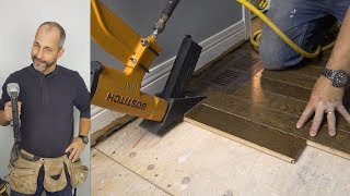 DIY How to Install Hardwood Flooring [upl. by Saraann]