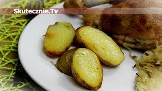 Pieczone ziemniaki w maśle i czosnku  SkutecznieTv HD [upl. by Horlacher]