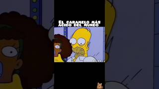 El Caramelo más Ácido del 🌎 thesimpsons homersimpson humor shorts shortsfeed shortsviral [upl. by Any]