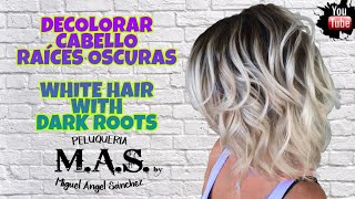 Como Decolorar El Cabello a Blanco [upl. by Kries719]