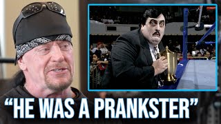 Undertaker Tells A Great Paul Bearer Story [upl. by Adnoved578]