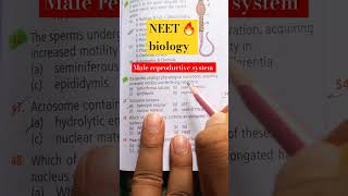 NEET 🥼🥼🥼sperms undergoes physiological maturation in shorts study neet youtubeshort [upl. by Lenhart398]