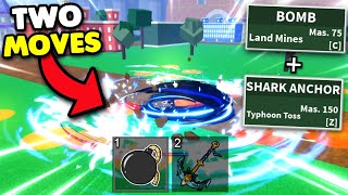 I Tried The Bomb  Shark Anchor ONE SHOT COMBO In Blox Fruits [upl. by Goulette]