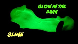 How to make GLOW IN THE DARK SLIME [upl. by Iadahs]