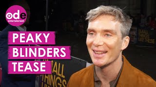 Cillian Murphy says new Peaky Blinders film is for the fans 👀 [upl. by Oemac]