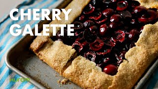 HEALTHY RECIPES  Sisters Day Special Homemade Cherry Galette Recipe [upl. by Madelena]