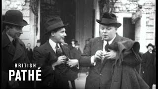 Roscoe Fatty Arbuckle In London 1920 [upl. by Ecnaled]