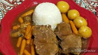 INSTANT POT ROAST BEEF CARNE ROSTIZADA EN OLLA DE PRESIÓN ELÉCTRICA [upl. by Anahsed]